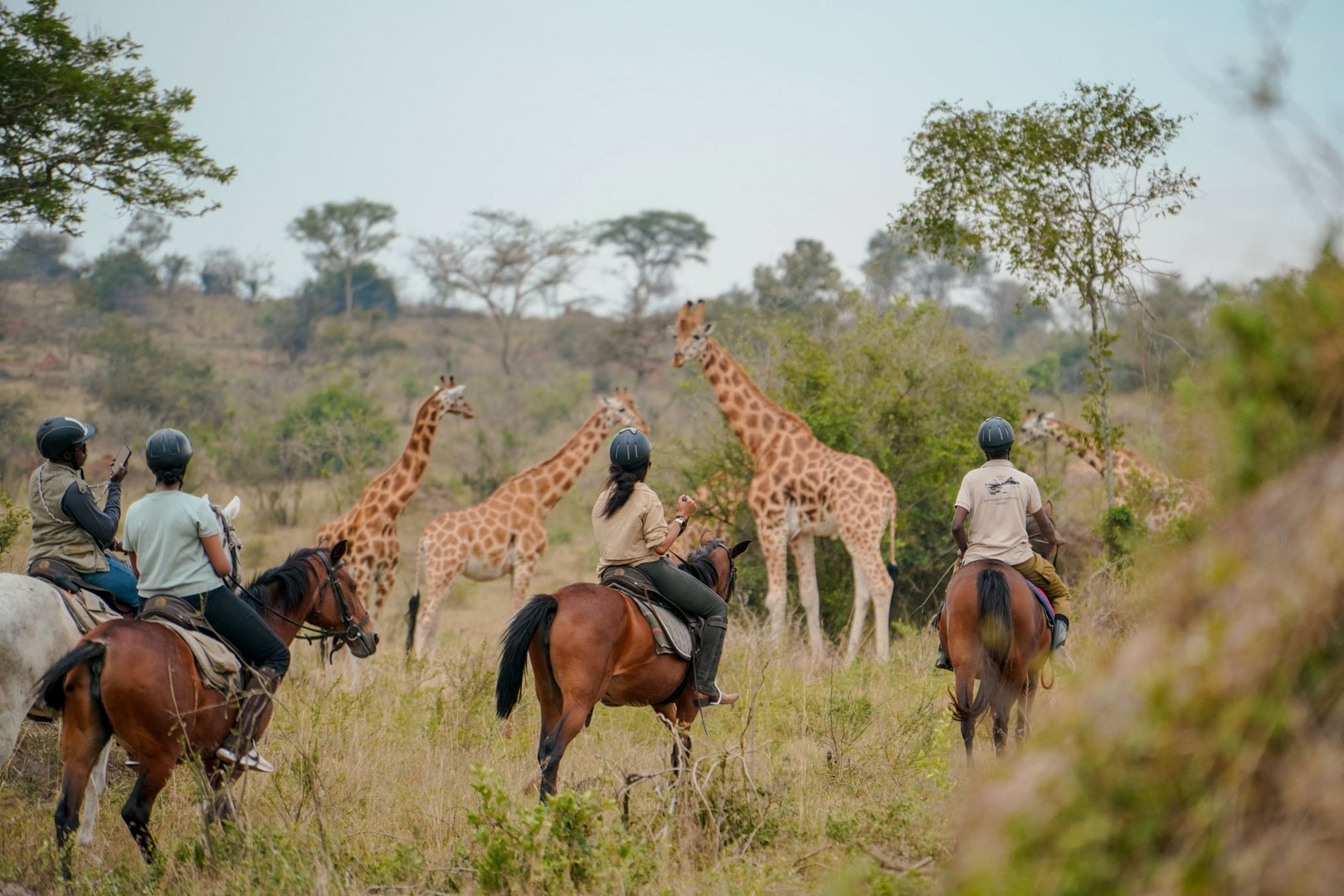 Horse Riding in Lake Mburo